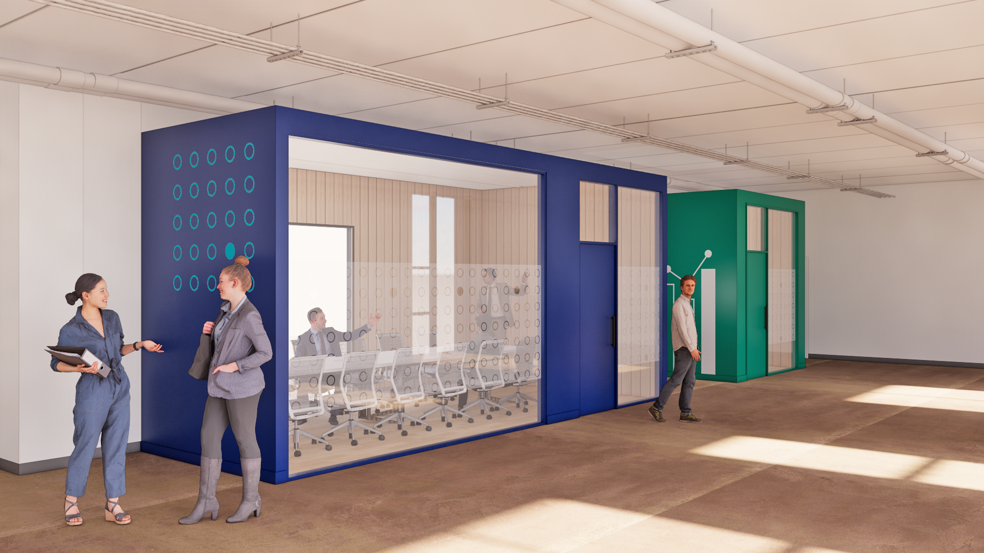 전시 부스 디자인 이미지